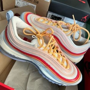 Womans nike airmax 97 football grey/light thistle